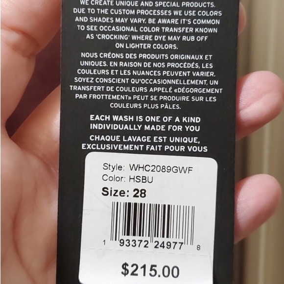 Hudson Remi High-Rise Straight Crop Coated Wax Leather Jeans Burgundy Red - Picture 8 of 10